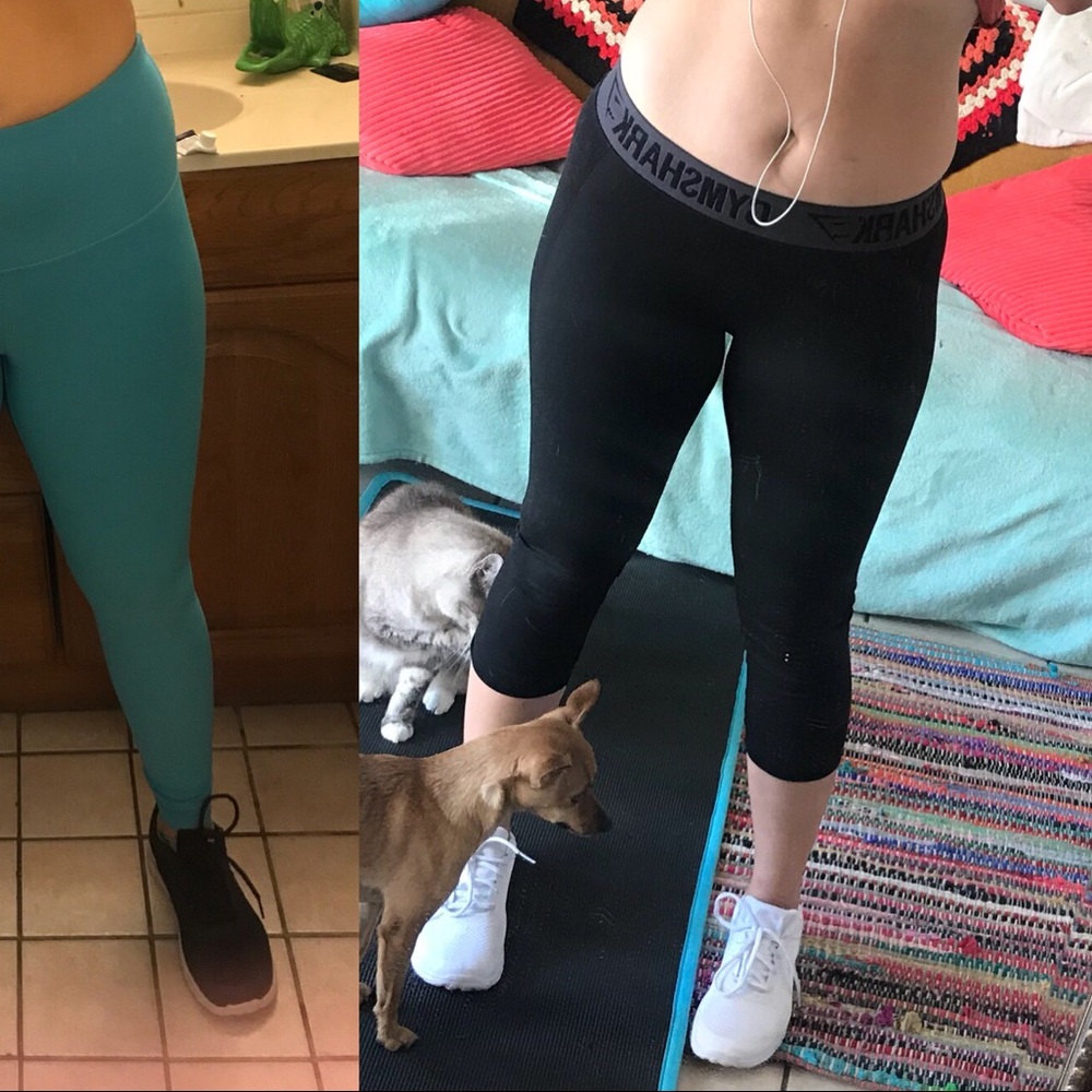 Cropped flex legging